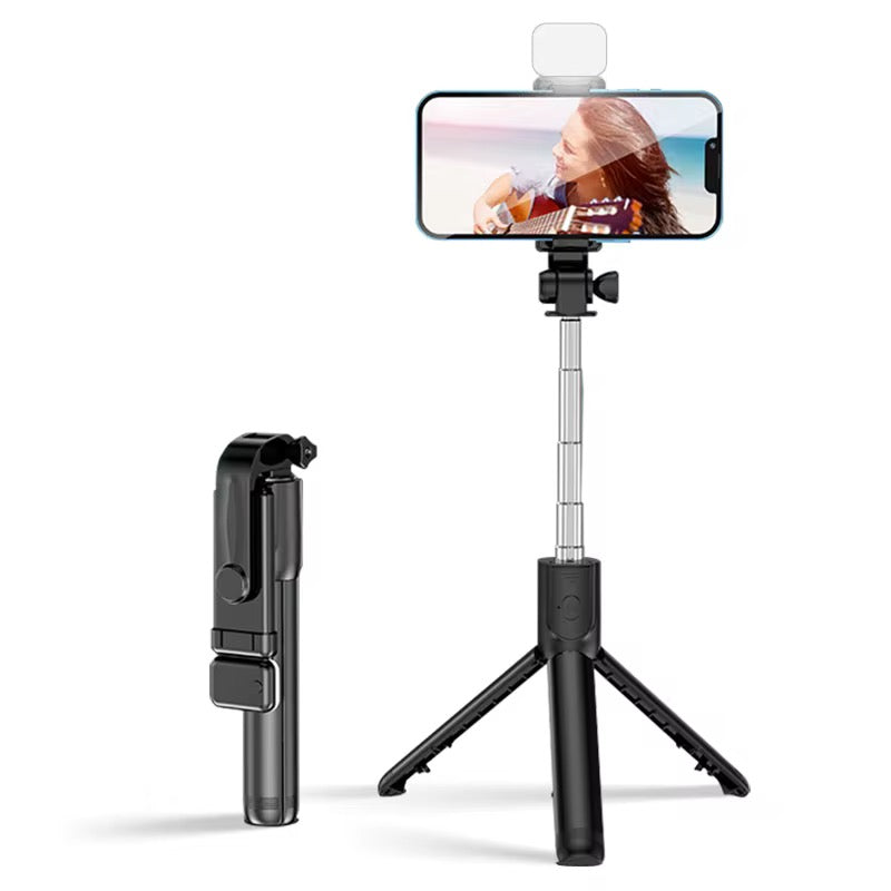 📸 Trépied Selfie Stick 3-en-1 avec Télécommande Bluetooth